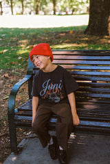 Hearts on Fire Tee - Washed Black