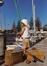 Flora Sun Hat - Blanc