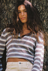 Elise Rugby Top - Stripe