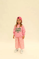 Dusty Star Pants - Pink