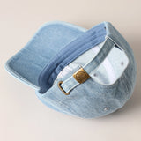 Dad Denim Cap | Black