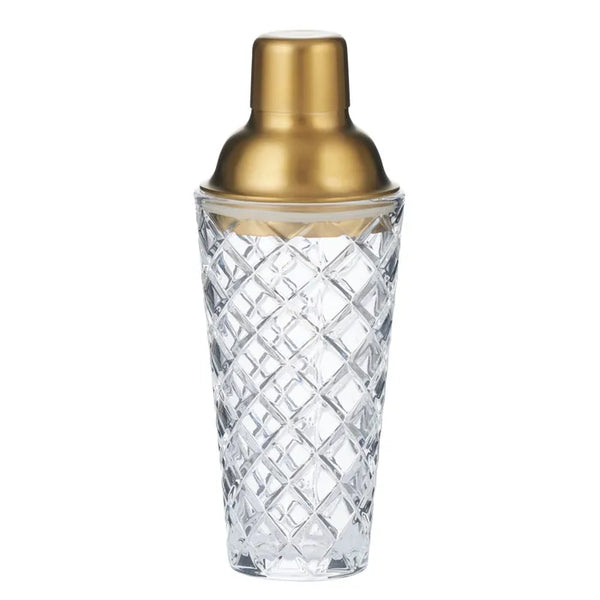 Ryder Cut Glass Cocktail Shaker