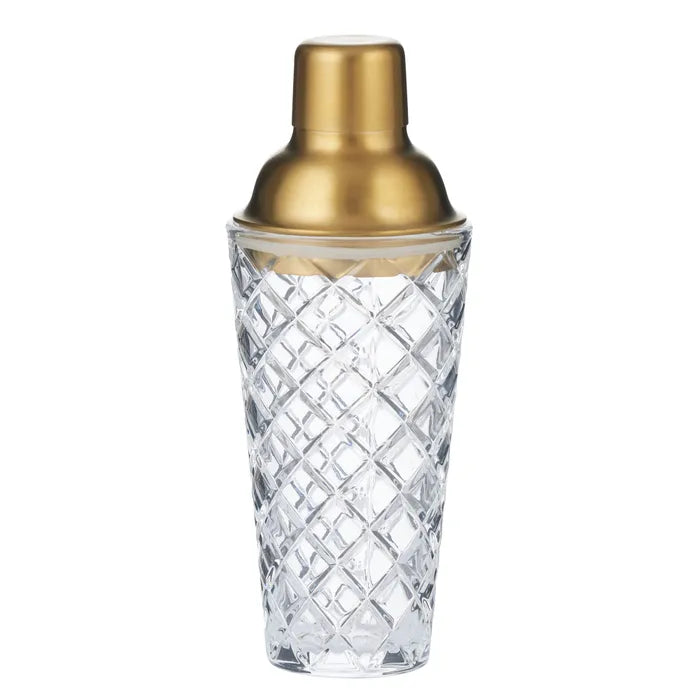 Ryder Cut Glass Cocktail Shaker