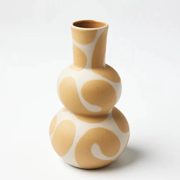 HAPPY VASE GOLDEN CURLS