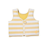 Kids Swim Vest Sammy the Seagull Mustard Stripe