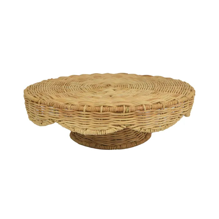 Havana Rattan Footed Stand