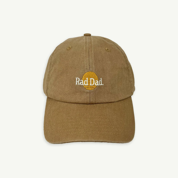 Rad Dad Washed Baseball Cap - Desert Sand