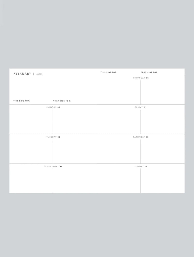 WEEKLY PLANNER - CHECK