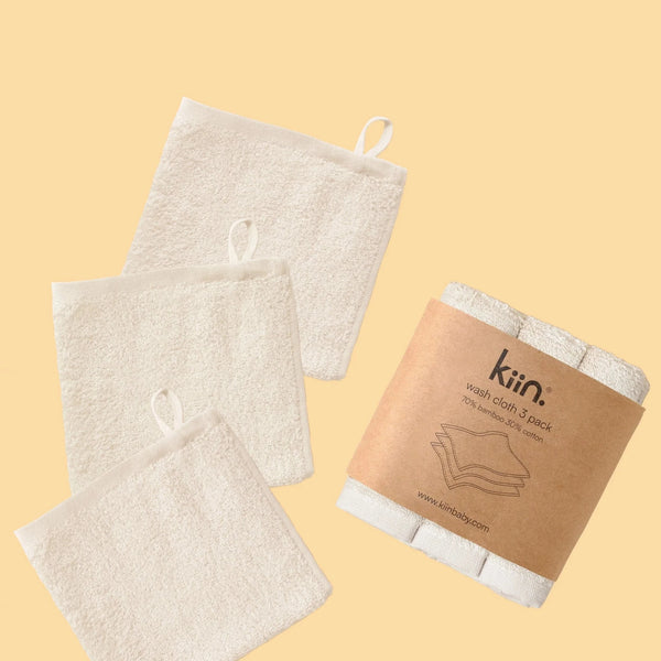 Wash Cloths 3 Pack | Ivory