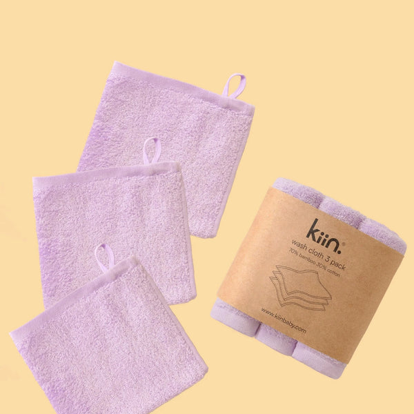 Wash Cloths 3 Pack | Lilac