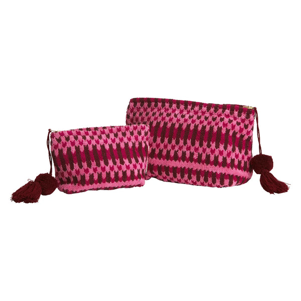 Arlette Terry Pouch - Cosmo Pink