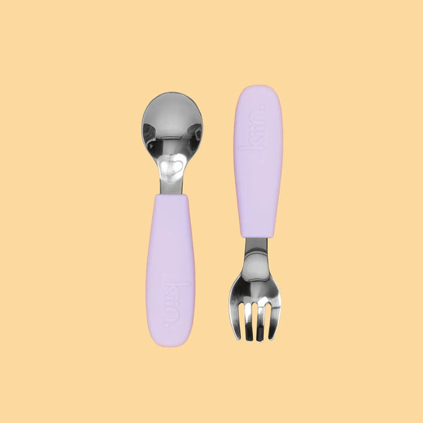 Silicone Cutlery Set | Lilac