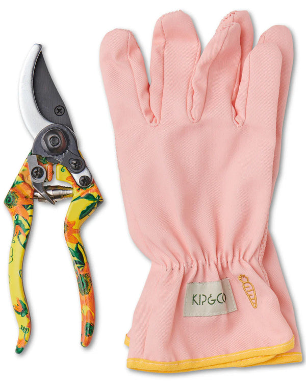 Passiona Garden Secateurs and Gloves Set