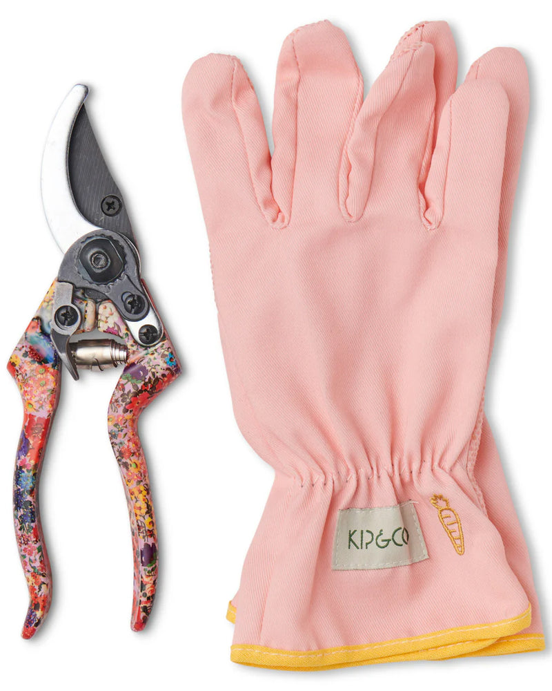 Forever Floral Lilac Garden Secateurs and Gloves Set