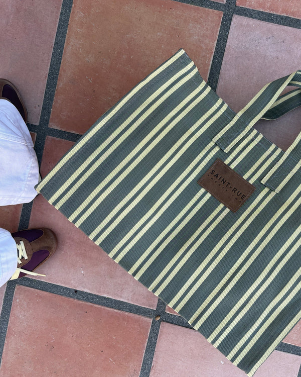Midi Olive Tote