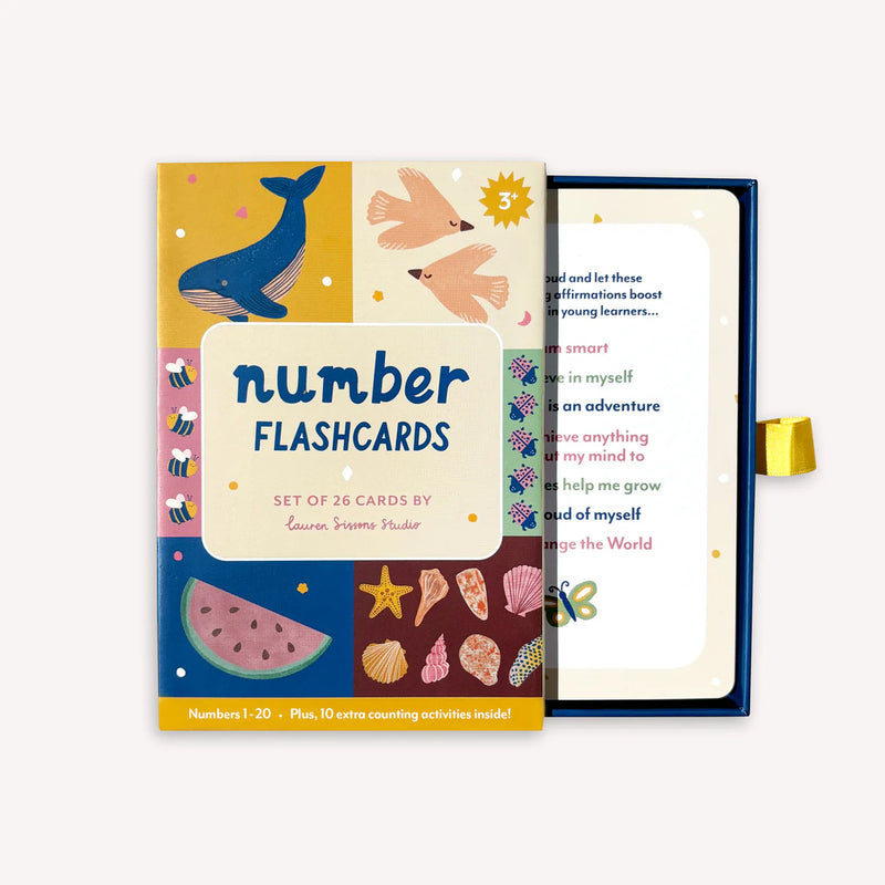 Illustrated Number Flashcards