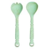 Wilkie Salad Servers - Artichoke