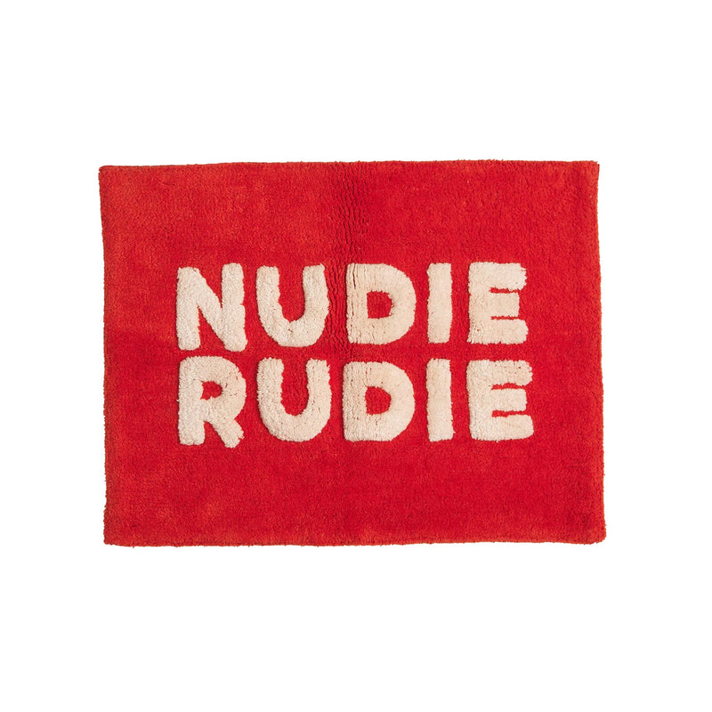 Tula Nudie Bath Mat Mini - Scarlet