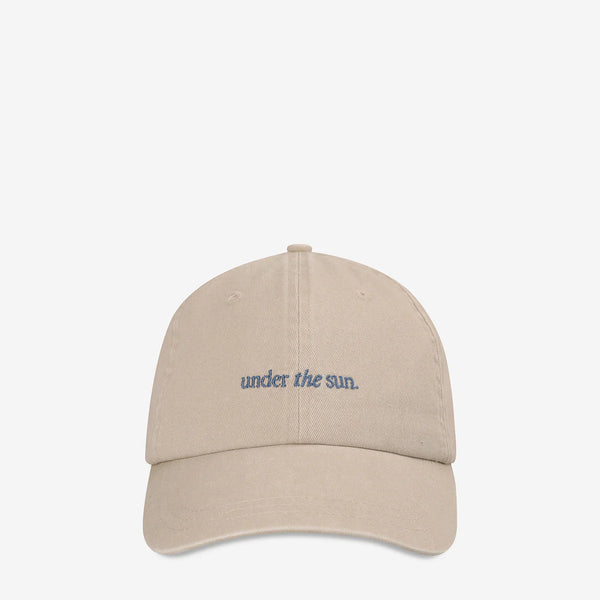 Under The Sun Logo Cap - Mushroom