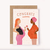 Congrats Mama Greeting Card