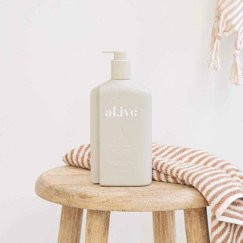 750ml Body Wash | Sea Cotton & Coconut