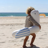 Kids Tube Pool Ring Sammy the Seagull Blue Stripe