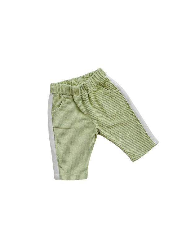 Cord Pants | Lime