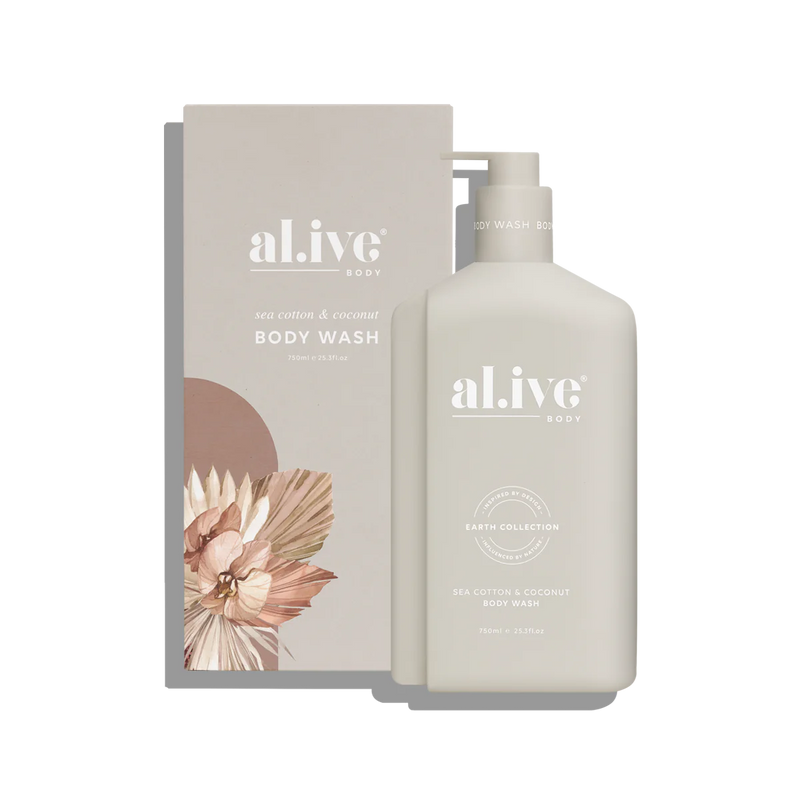 750ml Body Wash | Sea Cotton & Coconut