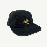 Rad Kid 5 Panel Cap - Washed Black