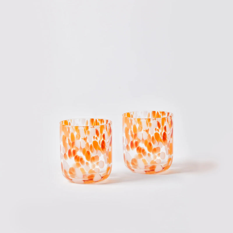 Glass Tumbler Dots