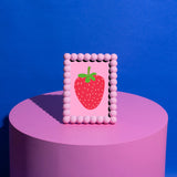 The Windsor Button Frame -Baby Pink