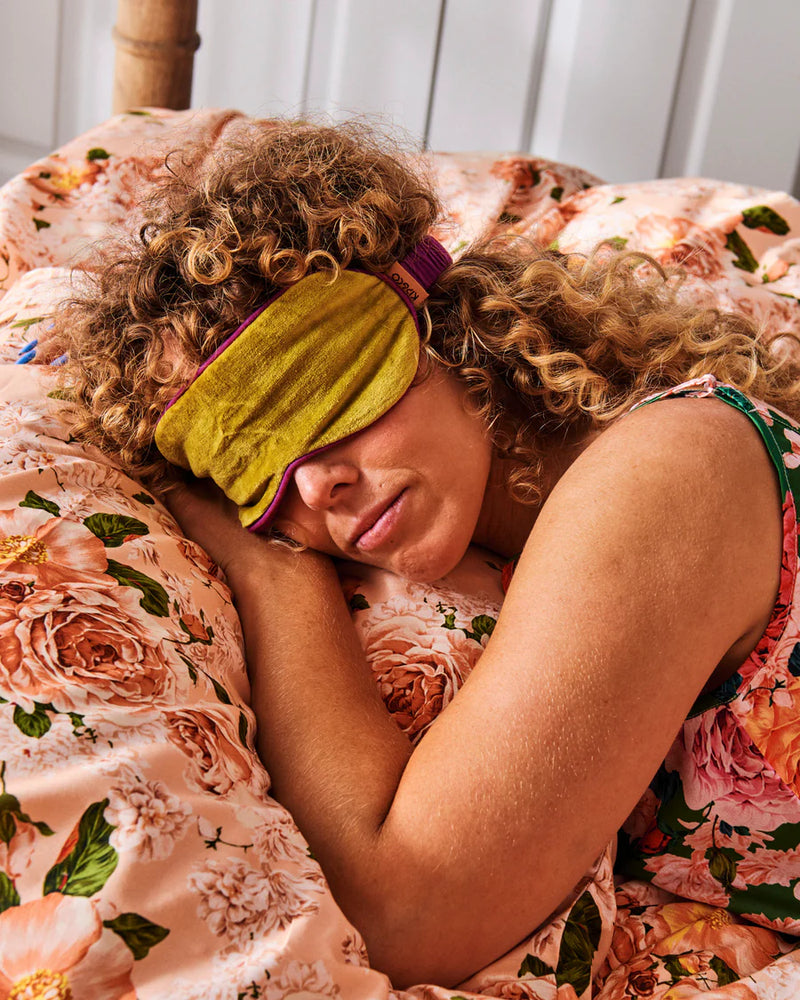 Festive Joy Velvet Bon Bon Eye Mask