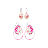 Kelsie Rose Power Pink Duo Outline Tear Pack Earrings