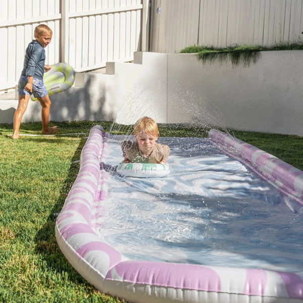 Slip, Slide and Body Board Set Poolside Sorbet Wave