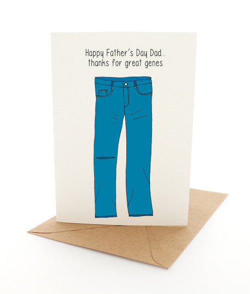 Punny Jeans Card