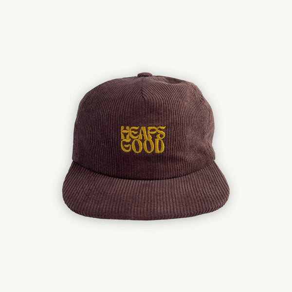 Heaps Good Kids Cord Cap - Acai