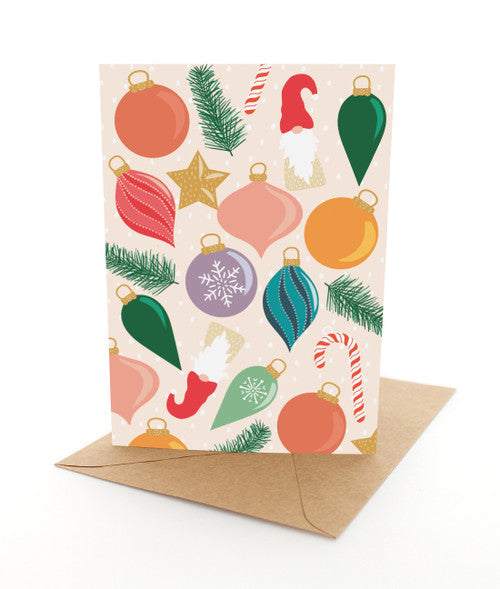 Christmas Decorations Card