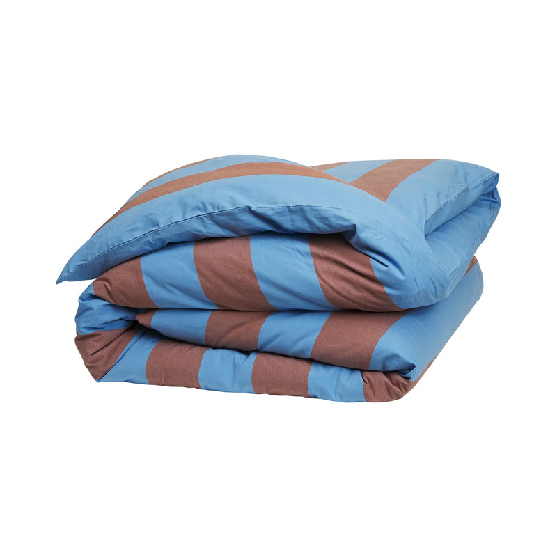 Blanca Cotton Quilt Cover - Aperol
