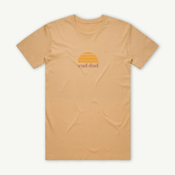 Rad Dad Tee Tan