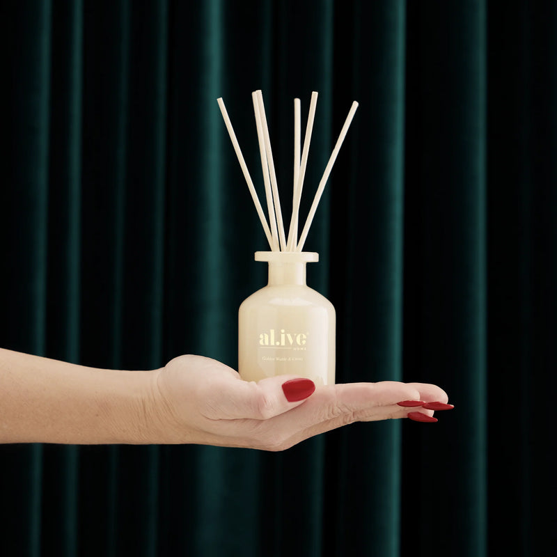 Mini Reed Diffuser - Golden Wattle & Citrus