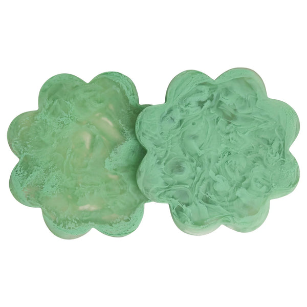 Cecillia Coasters - Set of 2 - Emerald