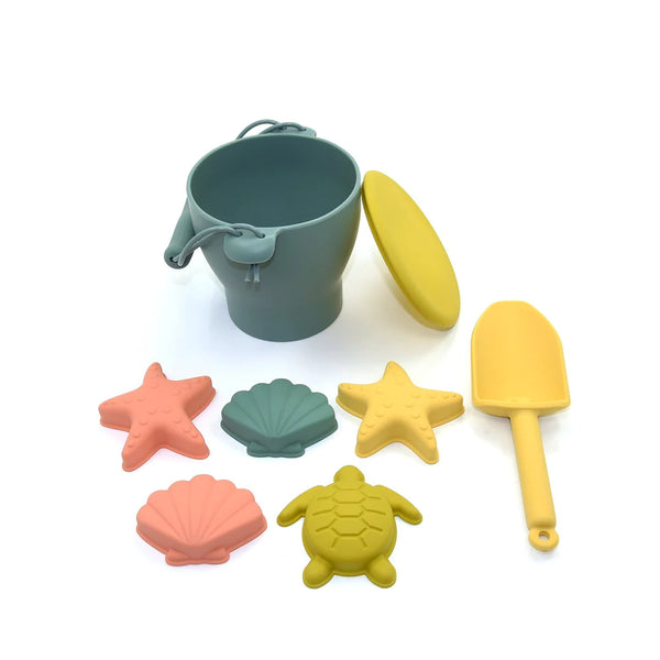 silicone beach toy set