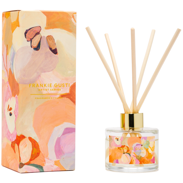 ARTIST SERIES DIFFUSER | SWEET PEACH + LYCHEE | JADE FISHER