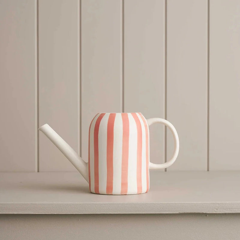 Watering Can - Coral Stripe