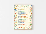 Confetti Affirmation Print