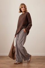 THE LOUNGE PANT | CHOCOLATE CHECK