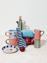 BLOOMIE BLUE STRIPE SPOON REST