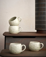 TOPAZ MINERAL MUGS Set of 4