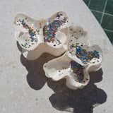 Kids Inflatable Arm Bands Cotton Candy Glitter