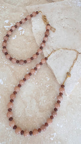 Wilma Necklace - Biscuit
